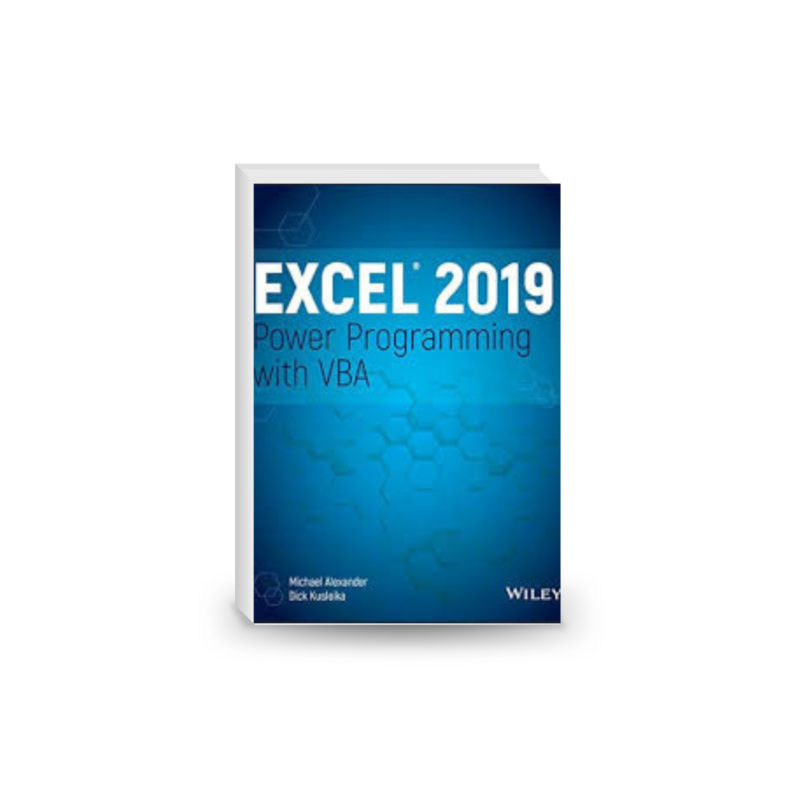 Excel 2019 Power Programming with VBA