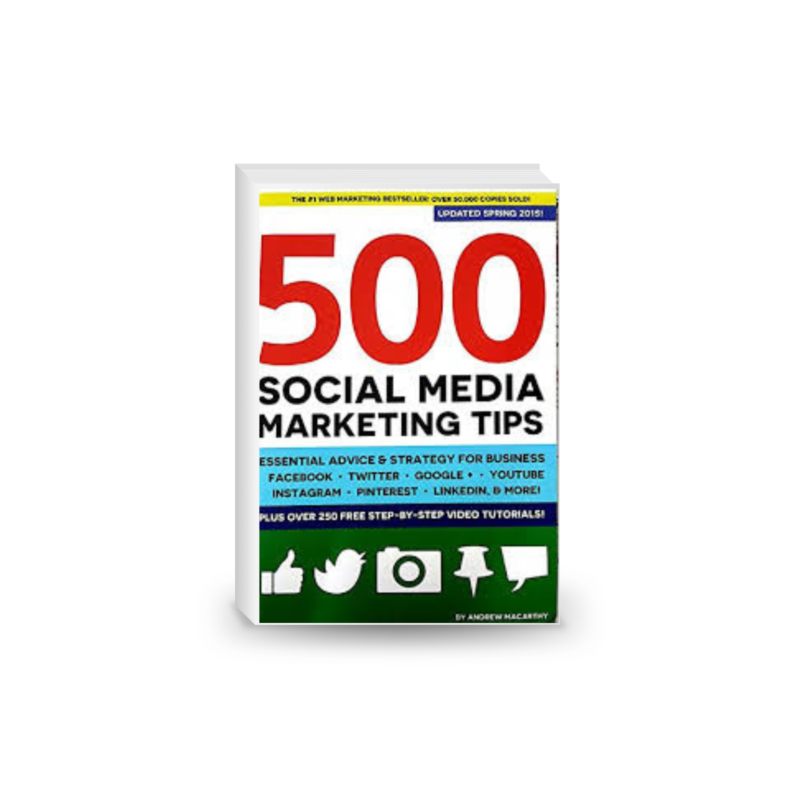 500 social media marketing tips : essential advice, hints and strategy for business : Facebook, Twitter,