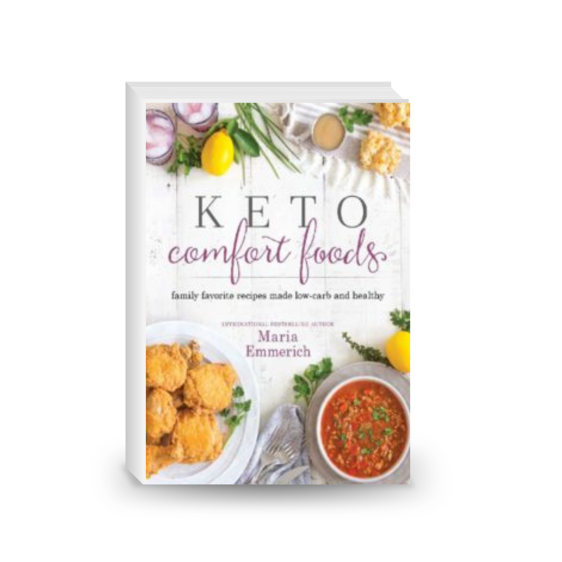 Keto Comfort Foods: Family Favorite Recipes Made Low-Carb and Healthy