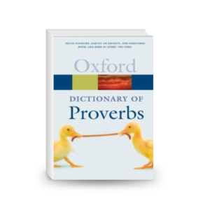 The Oxford Dictionary of Proverbs (Oxford Quick Reference)