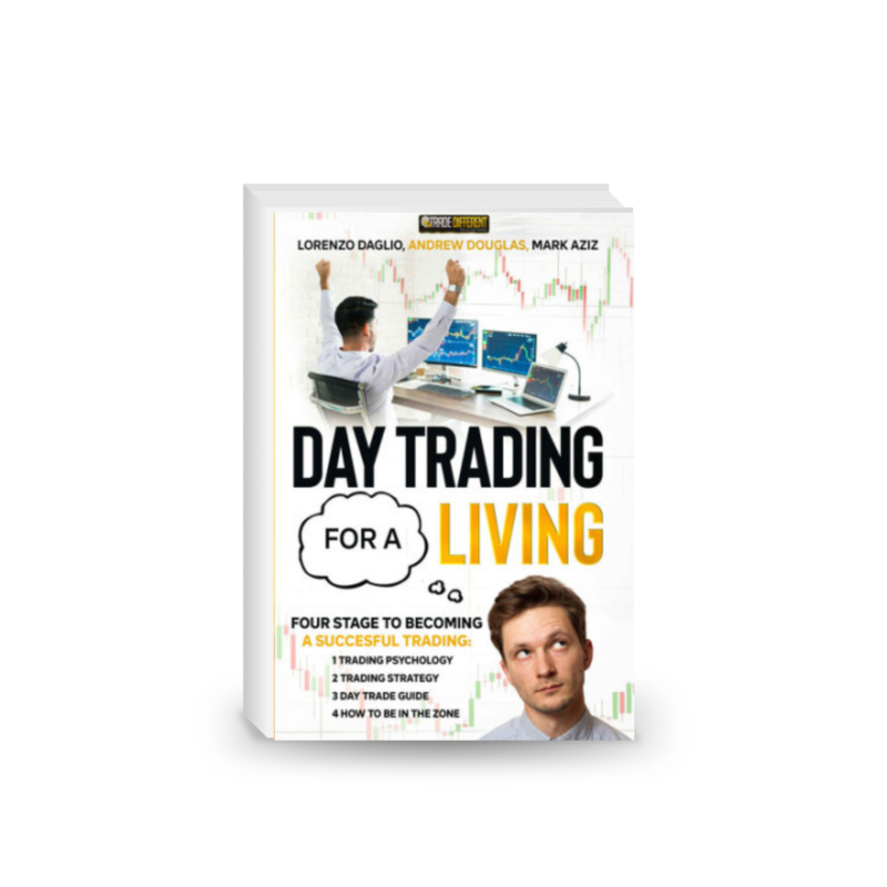 DAY TRADING FOR A LIVING: Four Stage To Becoming a Succesful Trading: 1 trading psychology 2 trading strategy 3 day trade guide 4 how