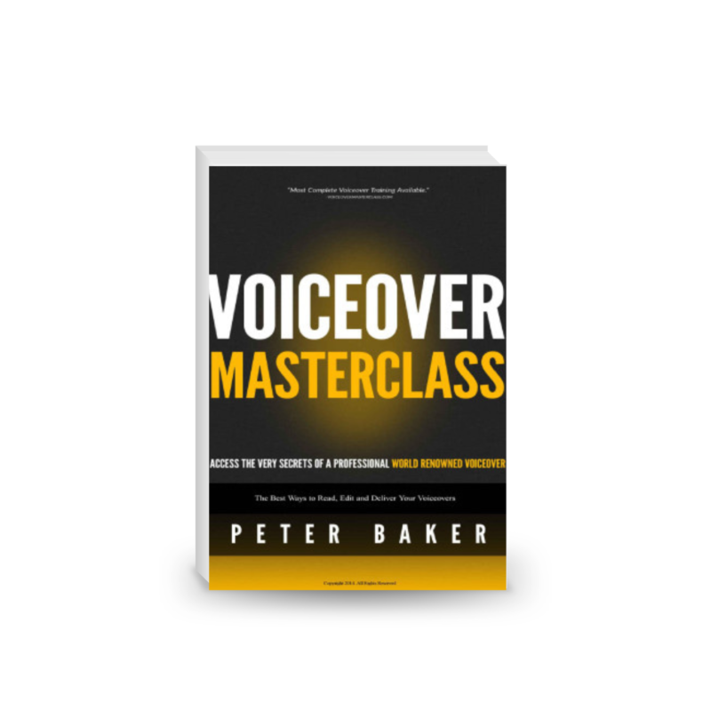 Voiceover Masterclass | How to Read Scripts, Edit Audio and Deliver Your Own Professional Voice Overs: Learn from My 40 years Experience