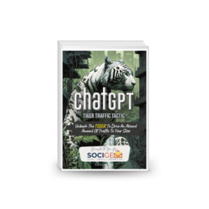 ChatGPT Tiger Traffic Technique. Unleash the tiger to drive an absurd amount of traffic to your sites