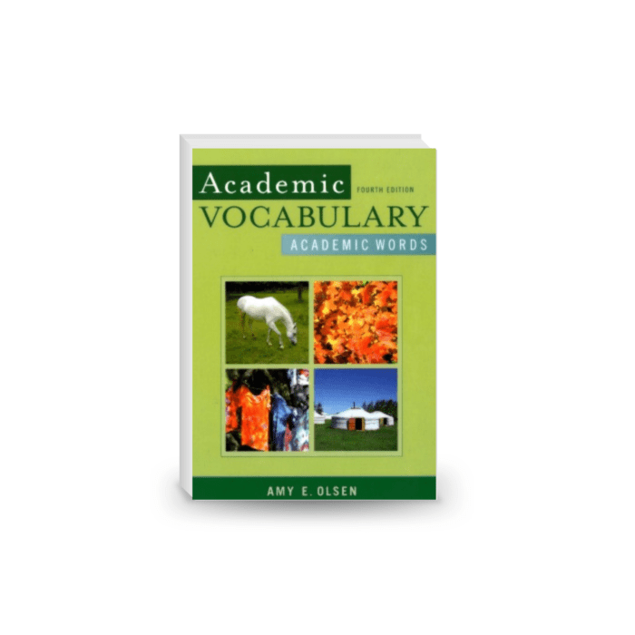 Academic Vocabulary Academic Words (4th Edition)