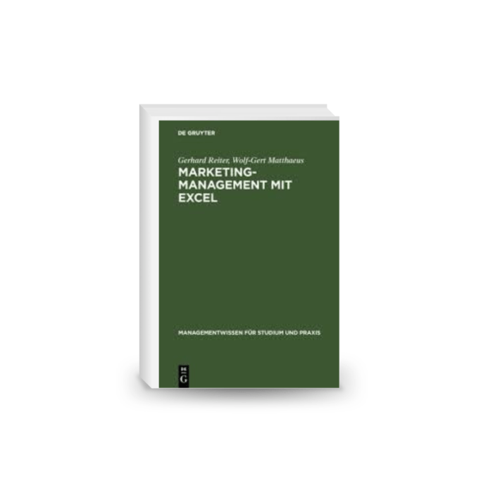 Marketing-Management mit EXCEL: Buch mit Diskette