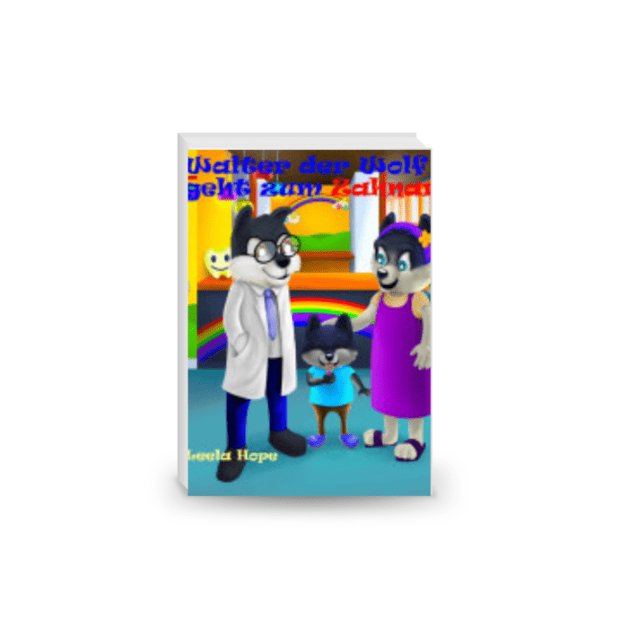 Kinderbücher:Walter der Wolf geht zum Zahnarzt (Bilderbuch, deutsch kinder buch, Schlafenszeit, Bilderbücher Leseanfänger,Gutenachtgeschichten German edition)