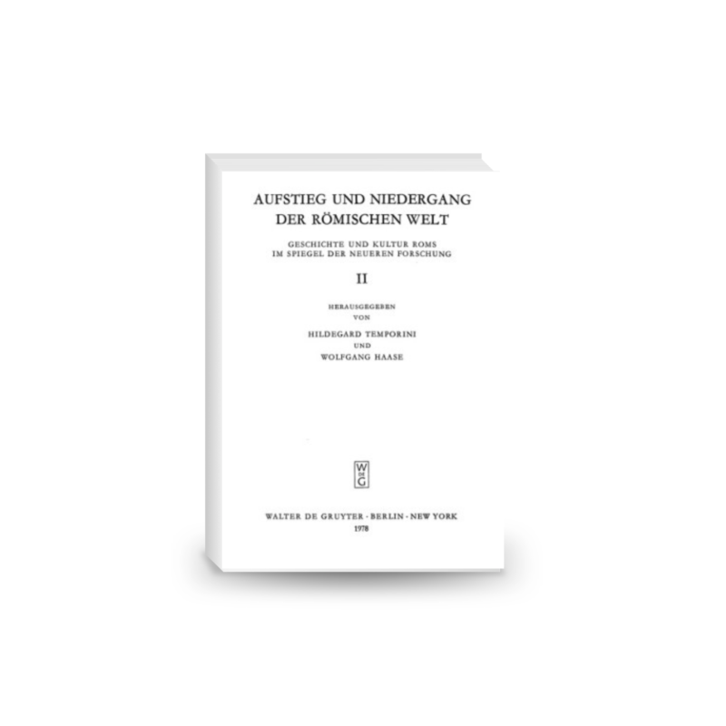 Aufstieg und Niedergang der römischen Welt (ANRW), 2. Principat, Bd. 16 (2. Teilband)